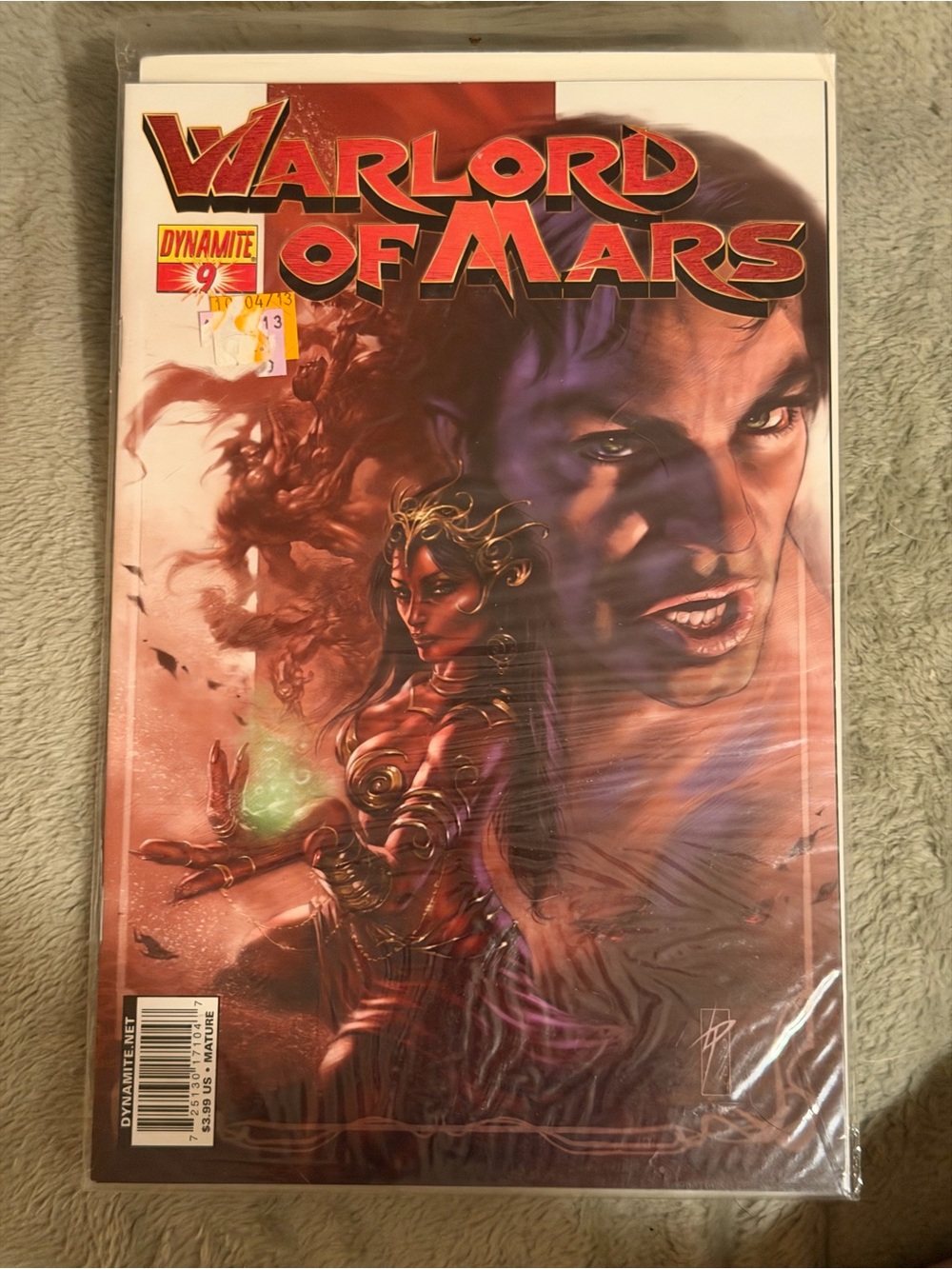 Dynamite Warlord of Mars Comic Book